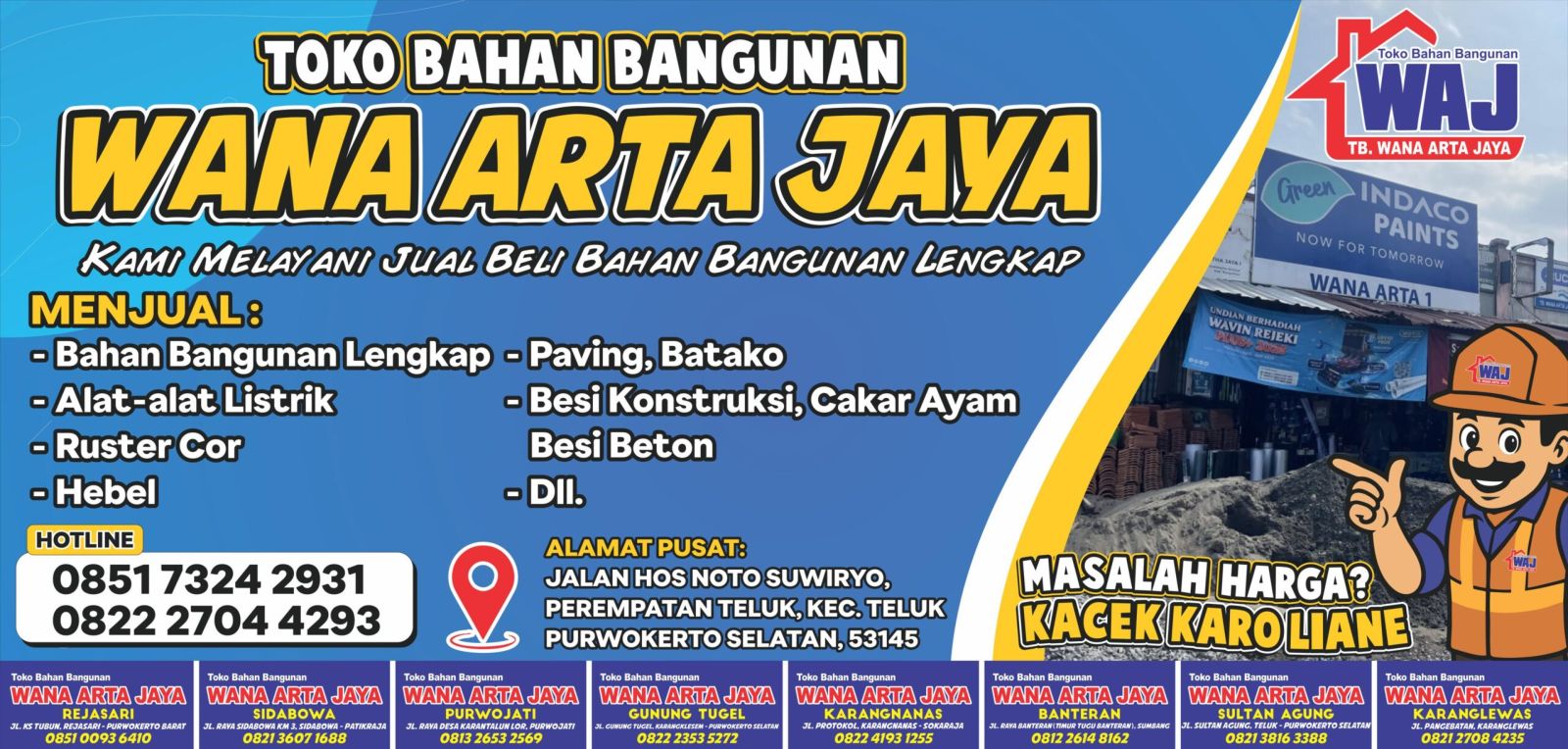 Menghijaukan Cilacap: Rahasia Toko Bangunan Lokal yang Tetap Eksis